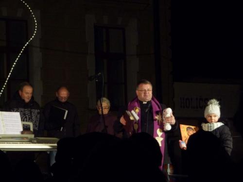 Rozsvícení vánočního stromu 29.11.2014