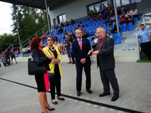 Slavnostní otevření sportovního stadionu v Přelouči,  6. 9. 2017