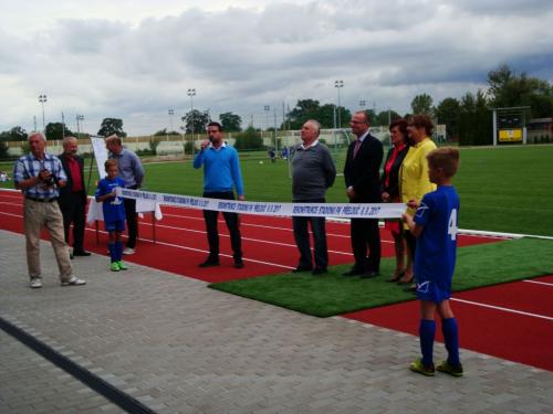 Slavnostní otevření sportovního stadionu v Přelouči,  6. 9. 2017