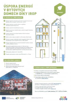 Úspora energií IROP